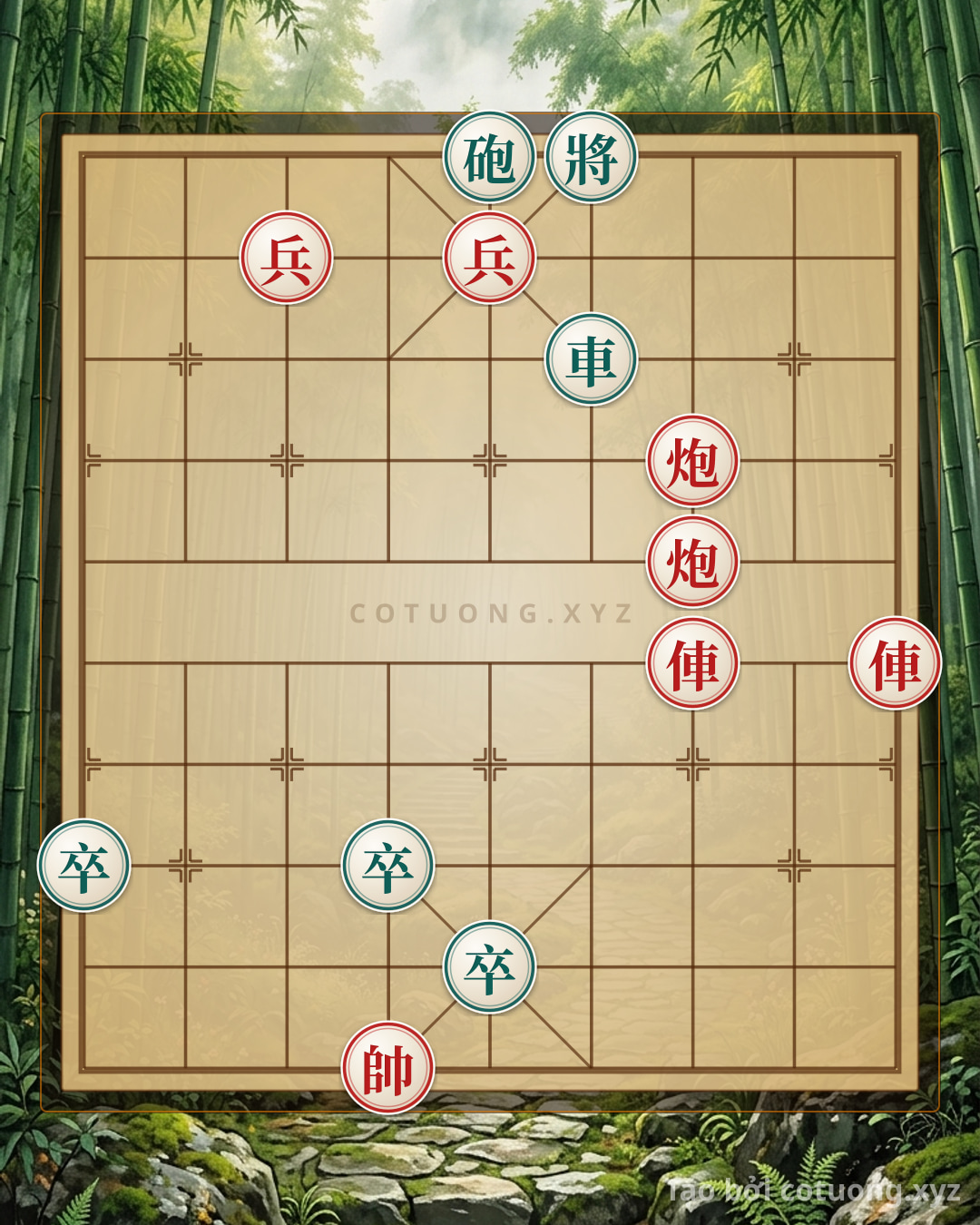 Challenge: The 'Red Cannon Exposed on the 7th File' Trap - A Brutal Tactical Guide for the Red Player - Can you solve it?