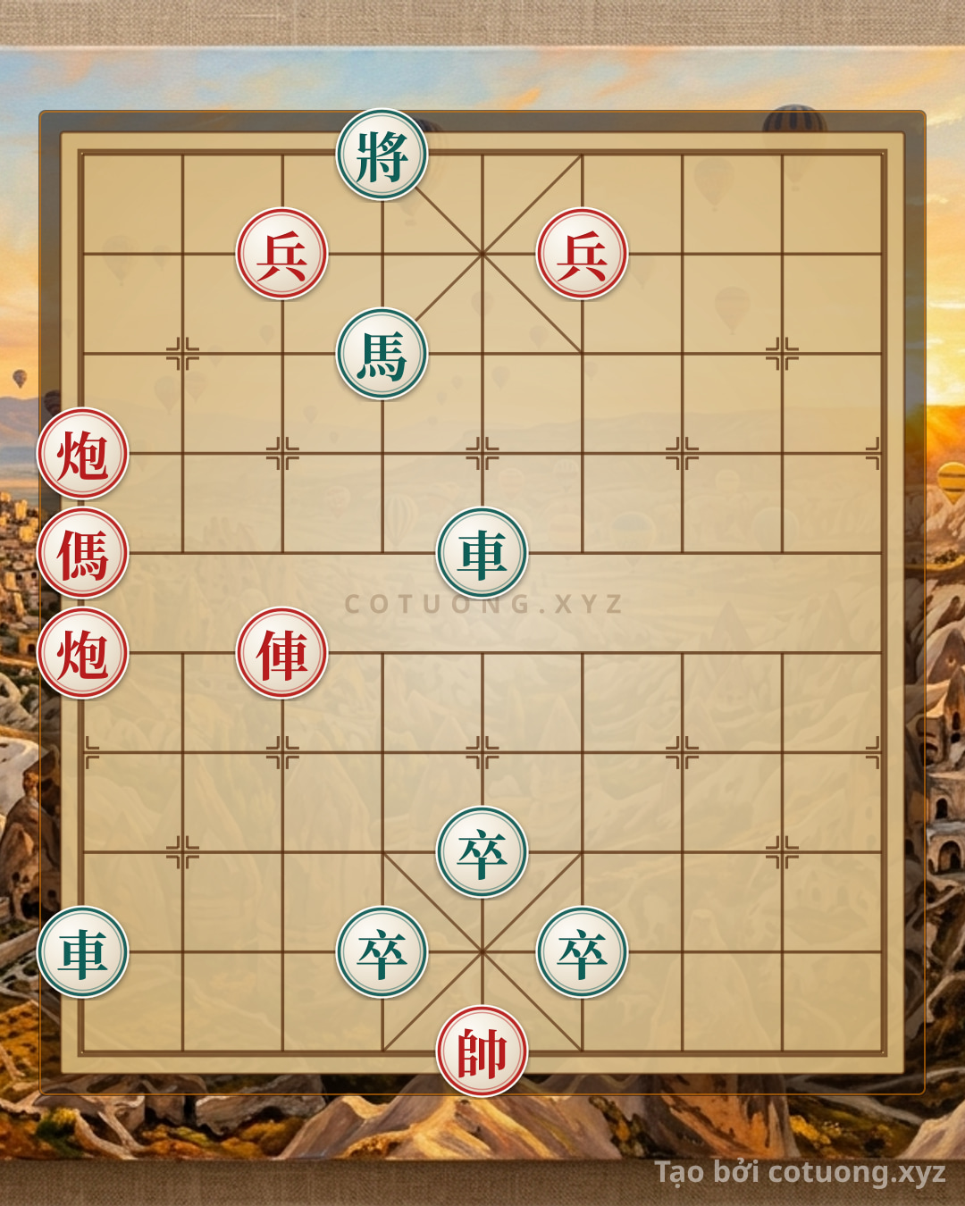 Challenge: Red General: Tactical Checkmate from Double Horse Legs - Can you solve it?