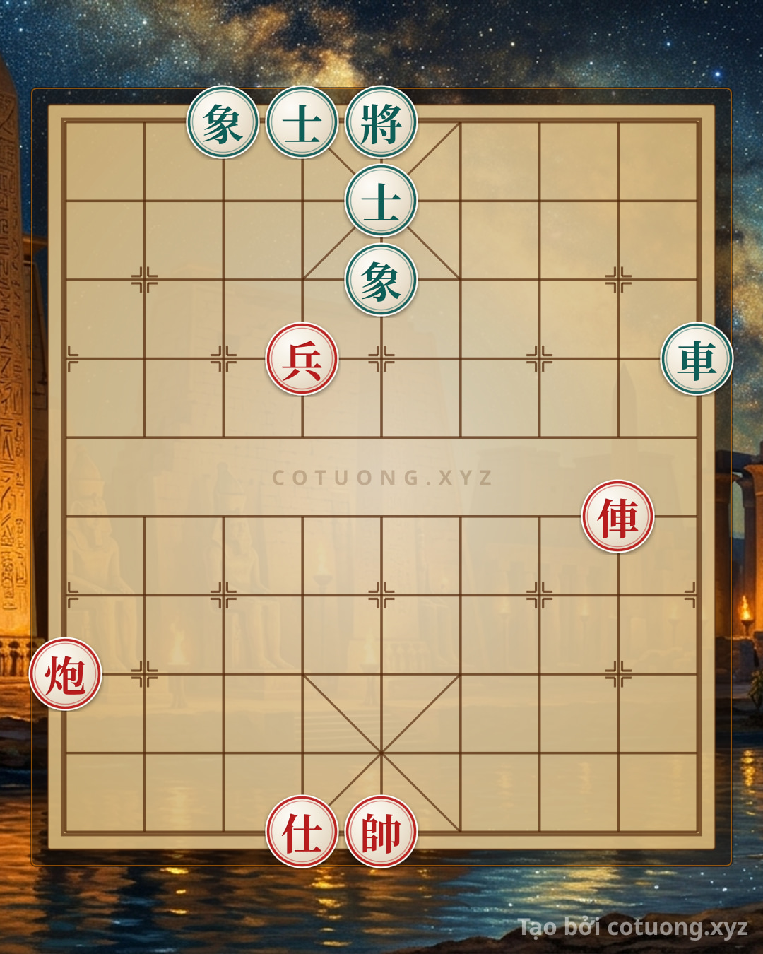 Challenge: The Cruel General's Gambit: Red Chariot Counterattack, Black Cannon Lament - Masterpiece Tactics of Level 8/10 - Can you solve it?