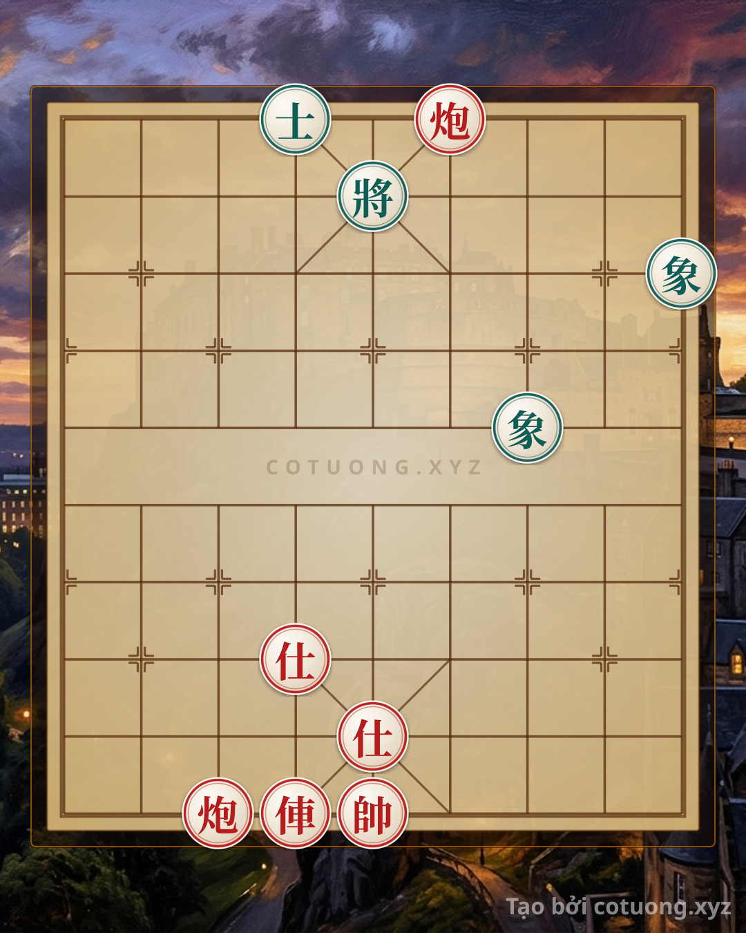 Challenge: Xiangqi: Defensive Counterattack Tactics When Trapped - Can you solve it?
