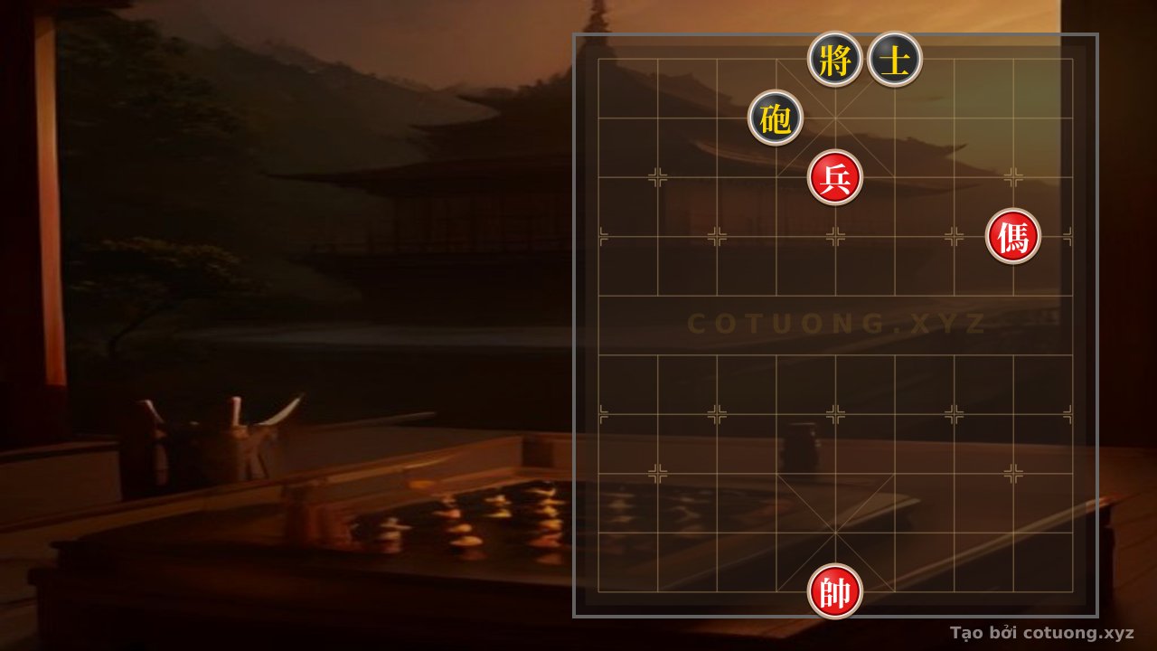 Thế cờ: The 'Empty Cannon' Trap - Red's Offensive Strategy in the Xiangqi Opening — Cờ Tướng Online
