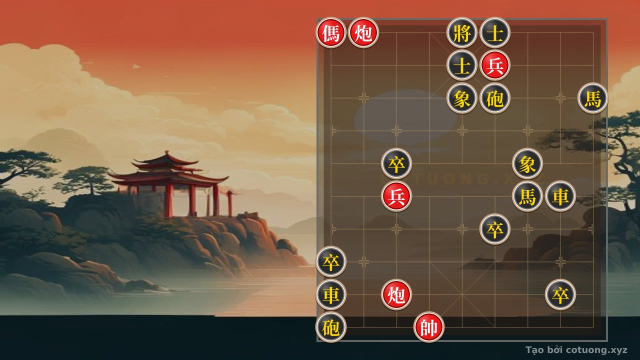 Thế cờ: Red General Chess: Breaking the Black Chariot Formation - Winning Strategy Guide — Cờ Tướng Online
