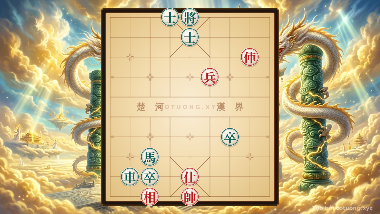 Thế cờ: Red Chariot Charges Straight, Black Advisor Surrounded: The Patience Strategy in This Xiangqi Battle — Cờ Tướng Online