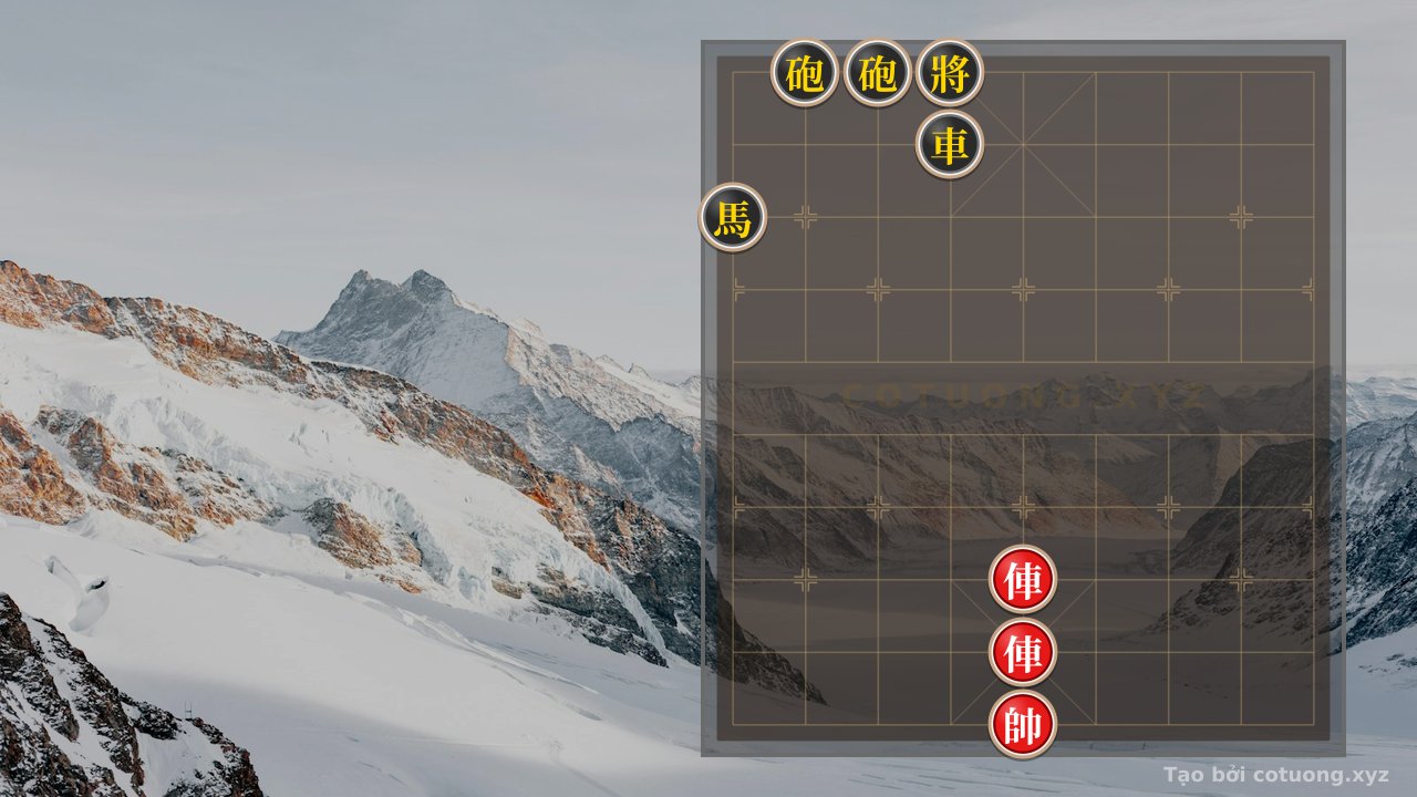 Thế cờ: Xiangqi: The Battle of Black Cannons and Red Chariots - Strategic Insights from the Board — Cờ Tướng Online