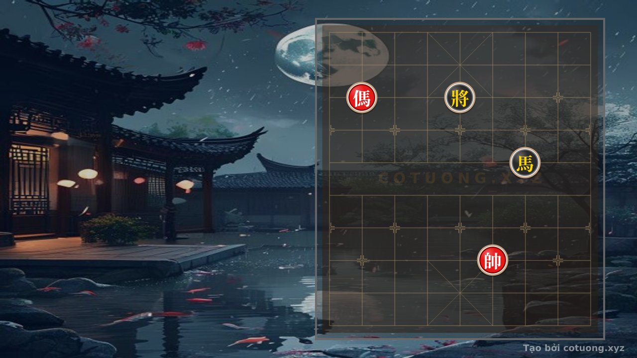 Thế cờ: Red Horse Sweeps the Board! The 'Black General in Danger' Formation - A 3-Move Checkmate Strategy — Cờ Tướng Online