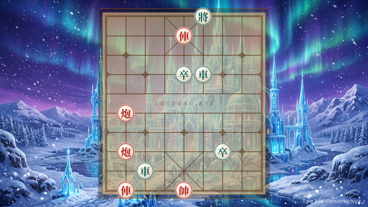 Thế cờ: The 'Black Chariot on File 3' Trap - The Red Side's Secret in Beginner Level Xiangqi — Cờ Tướng Online