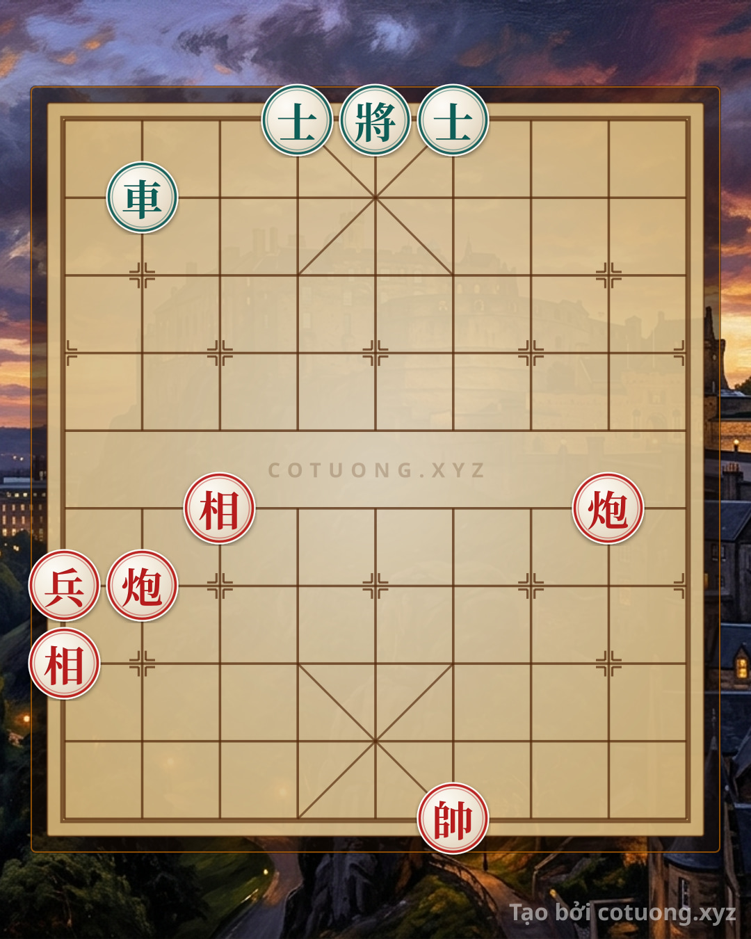 Challenge: Xiangqi: Break the Red Camp - Efficient Checkmate Tactics - Can you solve it?