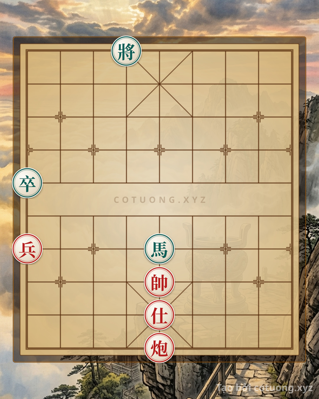 Challenge: Fireboard: Red Cannon Roars, Black General Exposed - Epic Tactics from Xich Bi - Can you solve it?