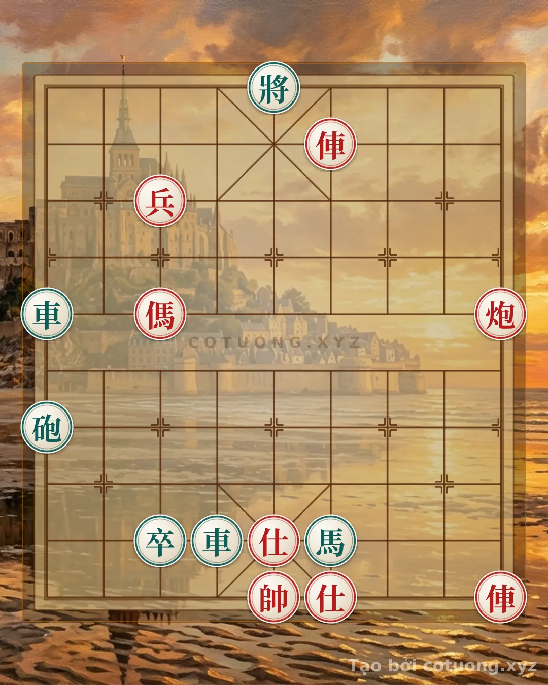 Challenge: Black's Trap: Red Chariot Attacks 4th Rank 9 - Free Chinese Chess Online - Can you solve it?