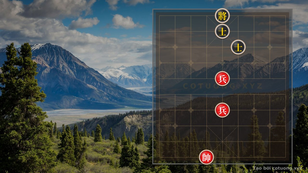 Thế cờ: Xiangqi Mastery: 2Pawns vs 2Advisors - The Secret to Crushing the Black Formation in 3 Moves — Cờ Tướng Online