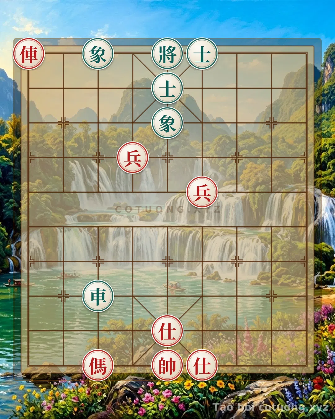 Thế cờ: Xiangqi Secrets: Red Chariot at 9th Rank, 10th File - A Move to Win — Cờ Tướng Online