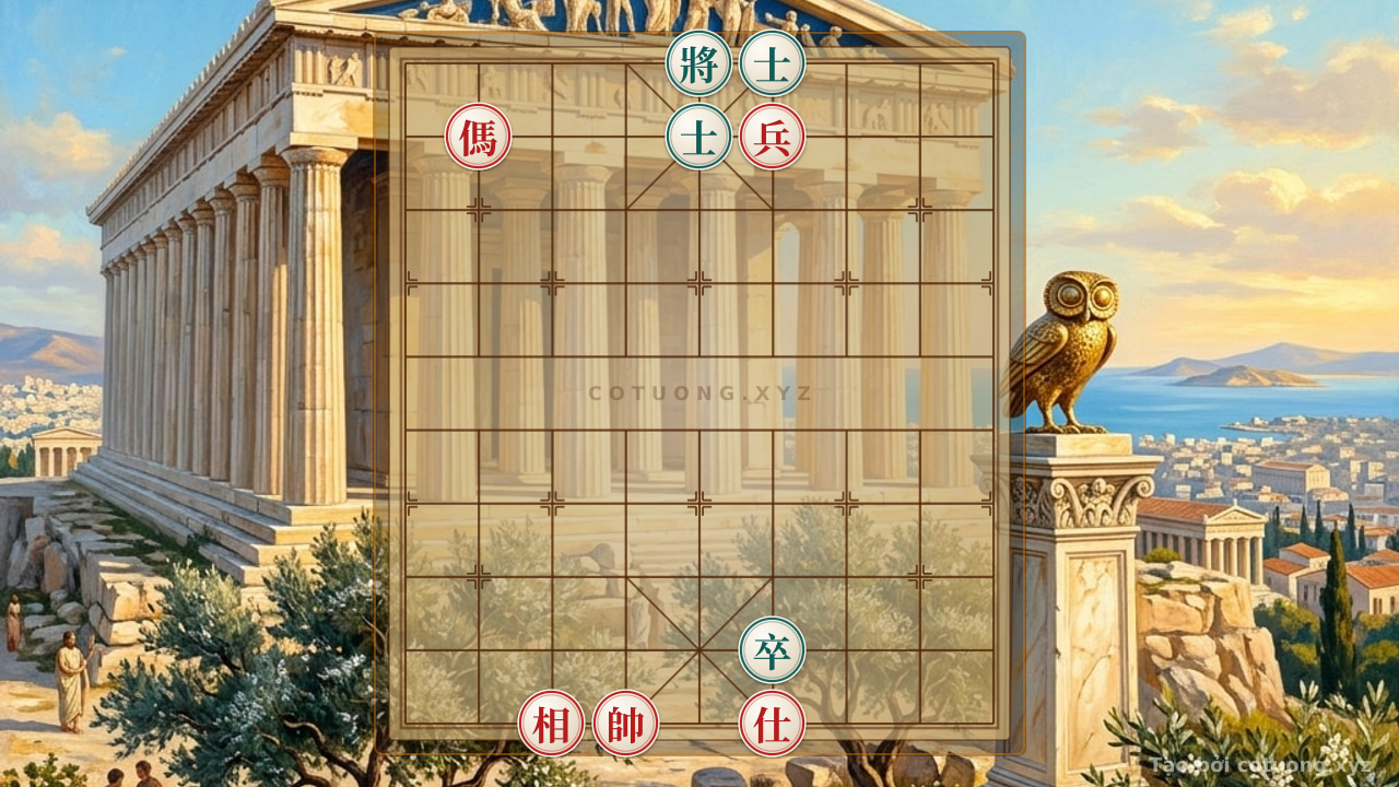 Thế cờ: The Silver Horse Strategy: Breaking the Black Advisor in the Red General's Opening — Cờ Tướng Online