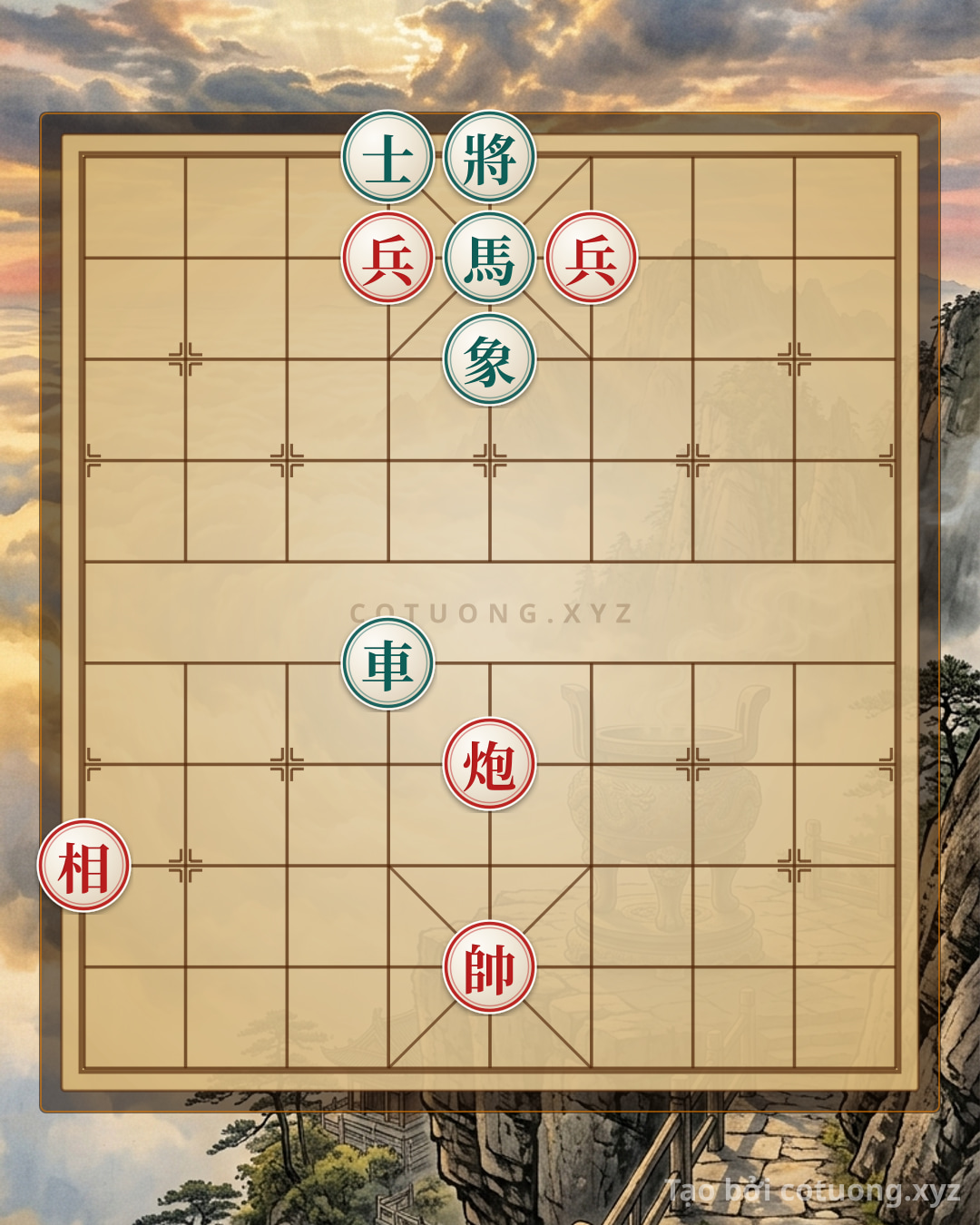 Challenge: Red Cannon Offense, Black Chariot Defense: A Unique Xiangqi Strategy - Can you solve it?