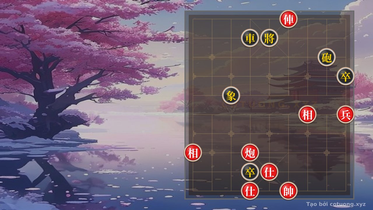 Thế cờ: Mastering the Rook Cannon Pawn 2 Advisors 2 Elephants Endgame - Beating Rook Cannon 2 Pawns Elephant — Cờ Tướng Online