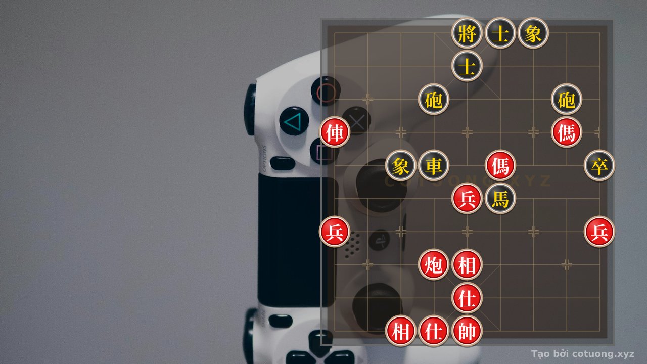 Thế cờ: Super Difficult Xiangqi: How Black Defends Against the Red Chariot and Waits for a Counterattack Opportunity — Cờ Tướng Online