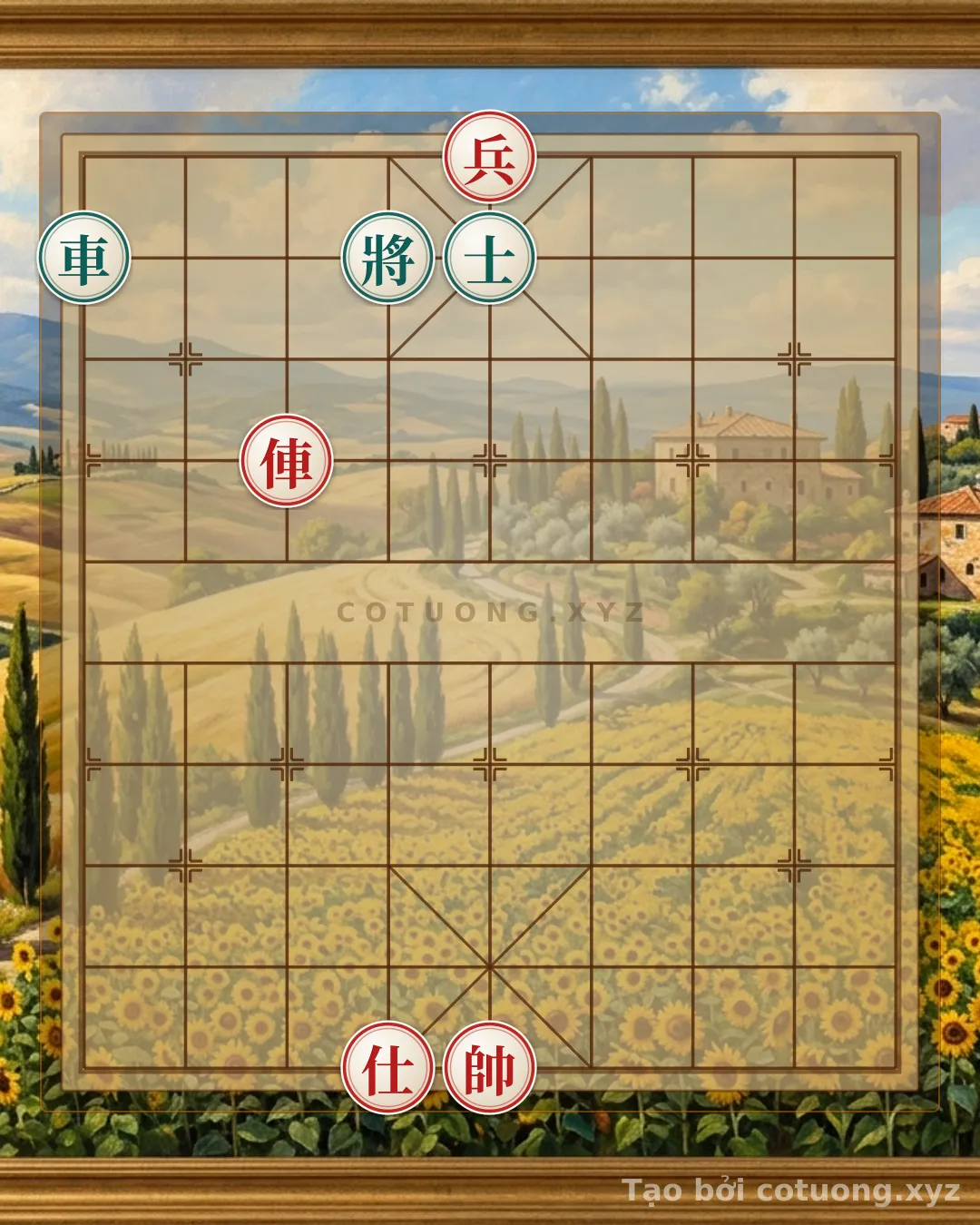 Challenge: 'Chốt Thuyền': The Legendary Battle When the King is Under Siege - Can you solve it?