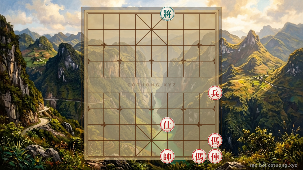Thế cờ: Rank 6 Level 10: Biênoser's Path to a True Victory — Cờ Tướng Online