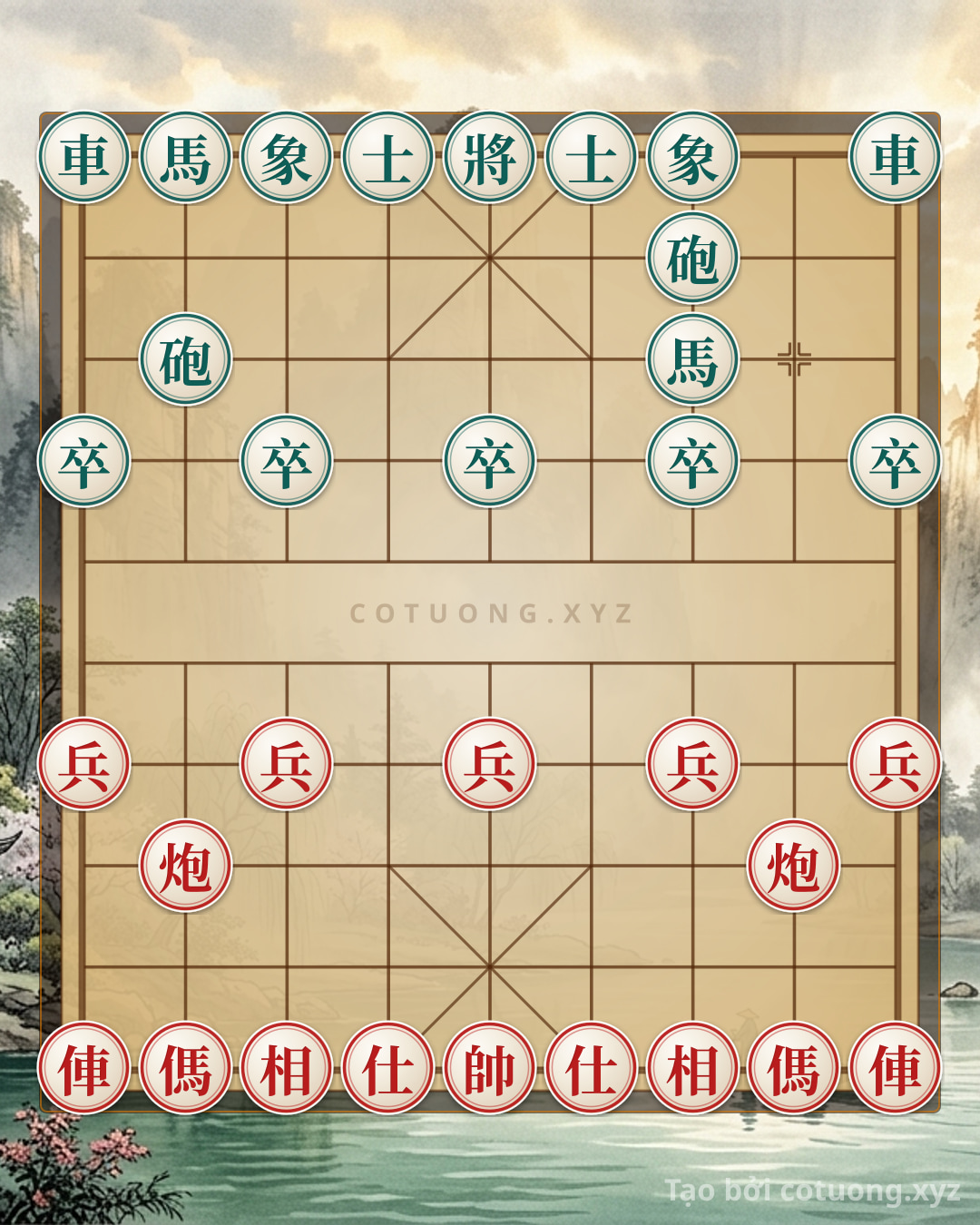 Thử Thách: Bí Kíp Phá Trận Song Xe Đen: Chiến Pháp Xích Bích Trong Cờ Tướng Tàn Cuộc - Bạn có thể giải được?