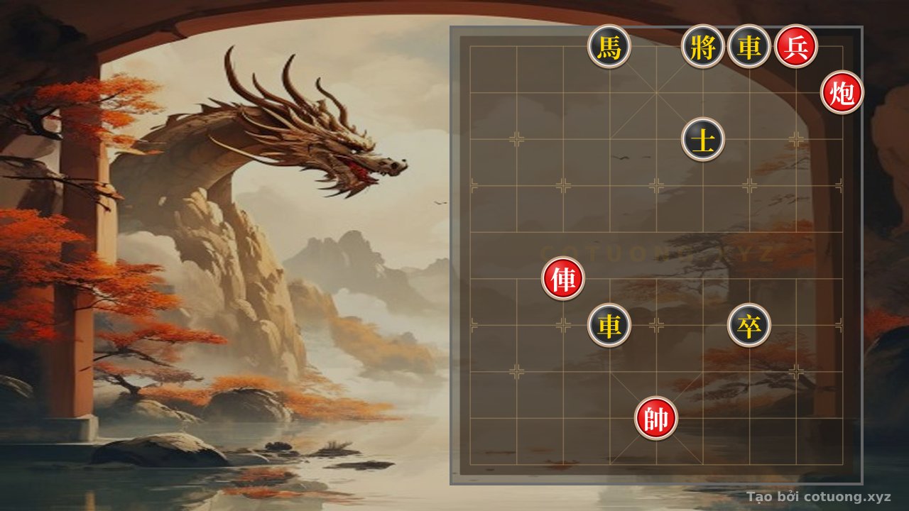 Thế cờ: Xiangqi: Red Chariot Breaks Black Defense - Solution to the Critical Move — Cờ Tướng Online