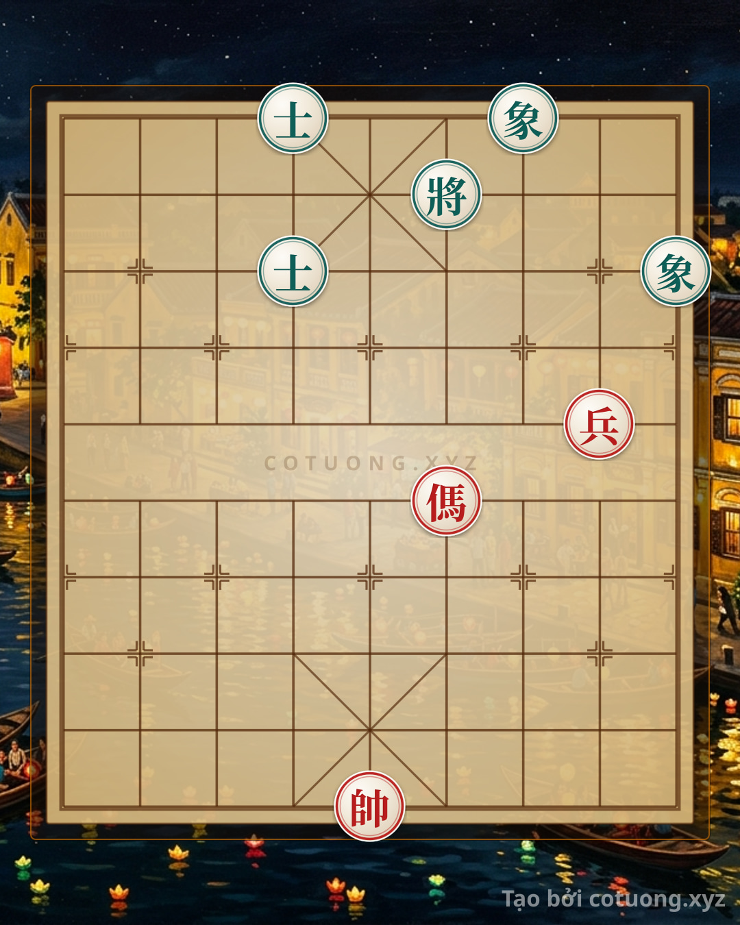 Challenge: Horse Pinning vs. 2 Advisors 2 Elephants: Classic Defense-Counterattack Strategy - Can you solve it?