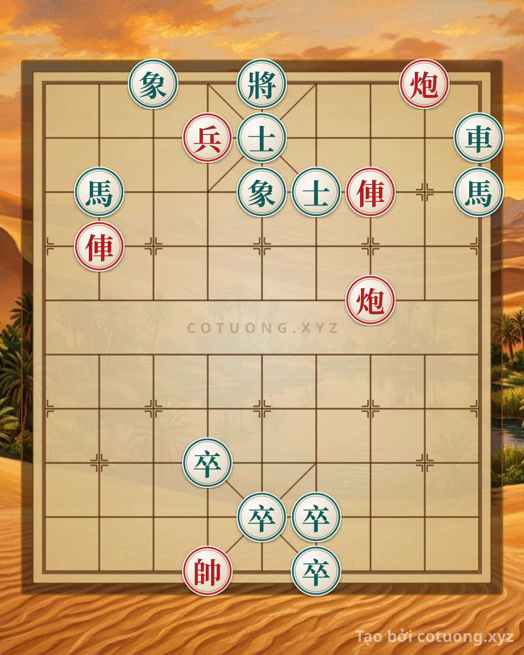 Challenge: Hidden Xiangqi Moves: 