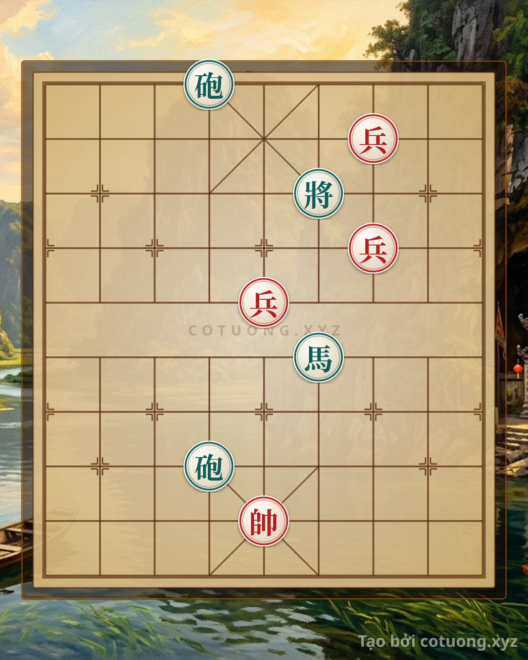 Challenge: Red General: The Art of the Black Cannon and Black Pawn Tactics - Can you solve it?