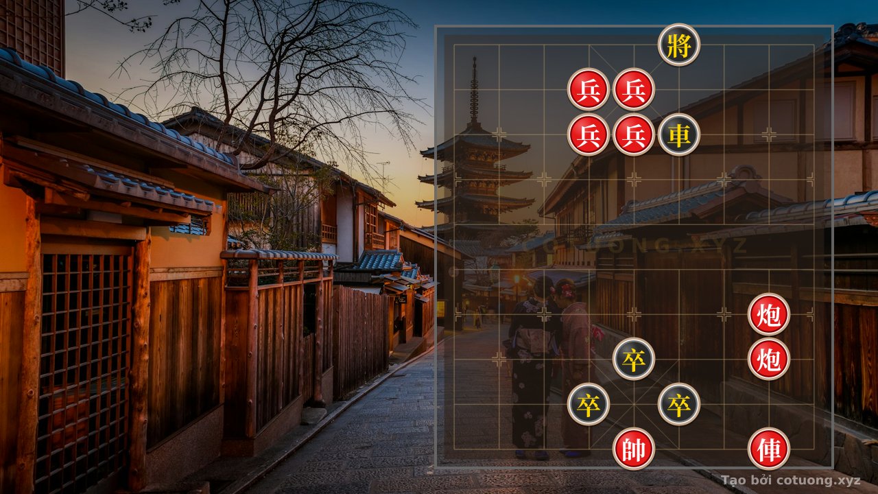 Thế cờ: Xiangqi: Strategy 'Black Chariot Shoots Cannon' - The Red General's Deceptive Tactics — Cờ Tướng Online