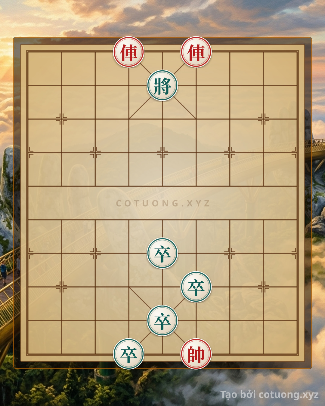 Challenge: Defensive Counterattack Strategy: How to Defeat 4 Pawns with the Red Chariot - Can you solve it?