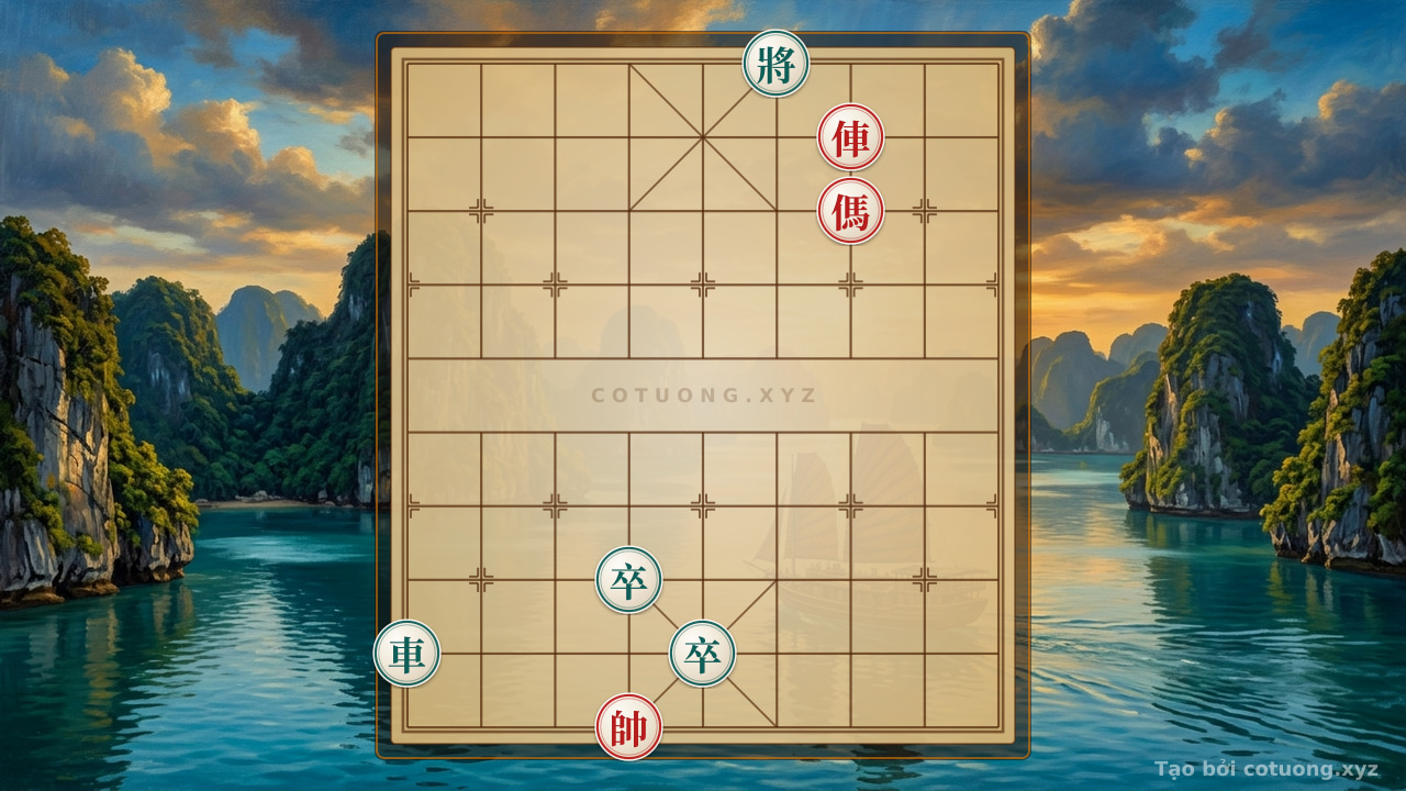 Thế cờ: Xiangqi Speedboard: Red Chariot Exposed on 9th Rank vs. Black Chariot Exposed on 2nd Rank - Unique Battle in the Advance and Defend Formation — Cờ Tướng Online