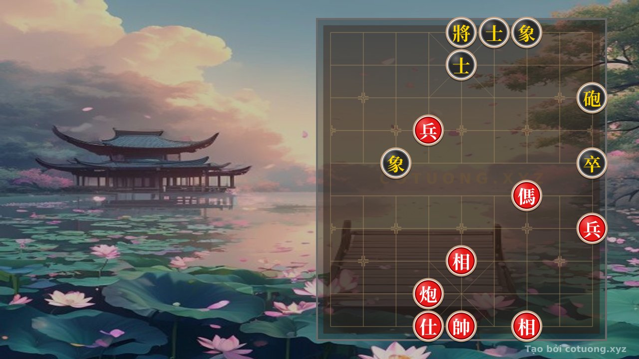 Thế cờ: Winning Strategy: Red Forces Crush Black in 10 Moves — Cờ Tướng Online