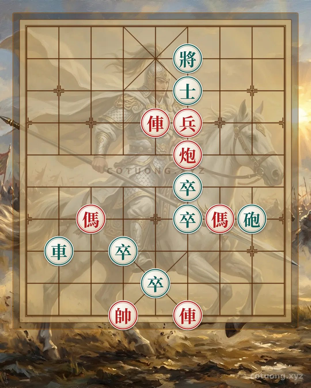 Thế cờ: Double Rook Trap: Mastering the Defense in Xiangqi — Cờ Tướng Online
