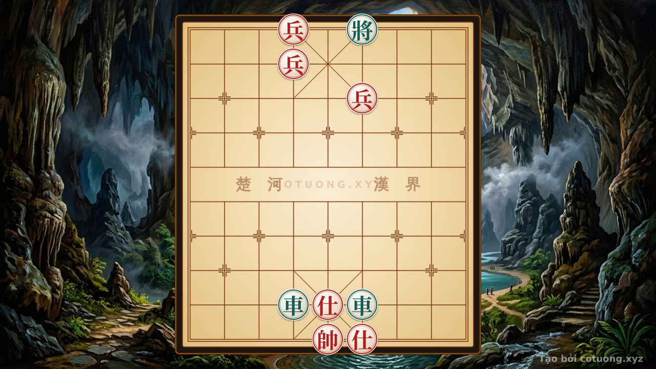 Thế cờ: The Secret of the King's Killing Technique: 3 Red Rooks Crush 2 Black Chariots in the Death Trap Formation #ee05 — Cờ Tướng Online