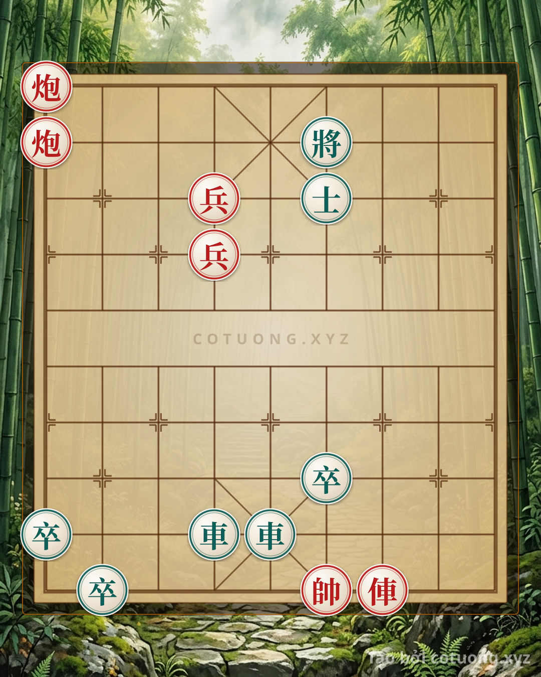 Challenge: Red Cannon on 9th File, 10th Rank: The Winning Move That Changes the Red Side's Fate in a General's Chess Battle - Can you solve it?