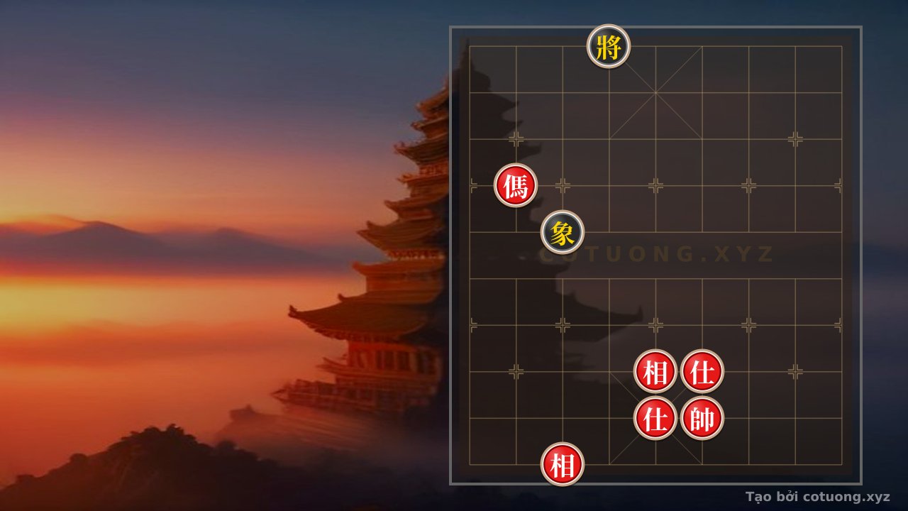 Thế cờ: Cờ Tướng Đỏ Chiếm Trọng: Chiến Thuật Song Mã Và Phòng Ngự Của Tướng Đen — Cờ Tướng Online