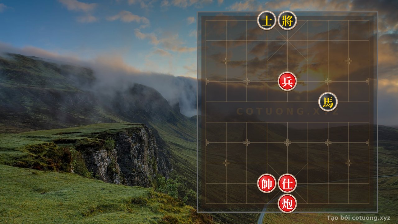 Thế cờ: SENSE OF SELF-RELIANCE: The 'Empty Cannon' Trap - Red's Move at 5-1 is Endlessly Deadly! (The Trick to Breaking the Double Horse Formation) — Cờ Tướng Online