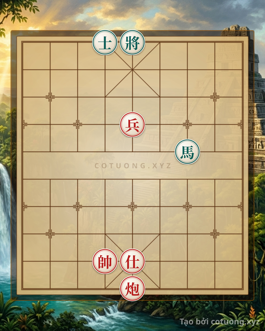 Challenge: SENSE OF SELF-RELIANCE: The 'Empty Cannon' Trap - Red's Move at 5-1 is Endlessly Deadly! (The Trick to Breaking the Double Horse Formation) - Can you solve it?