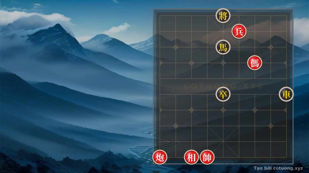 Thế cờ: The 'Mã Ngọa Tào' Formation - A Strategy to Defeat Opponents with Interlocking Horses — Cờ Tướng Online