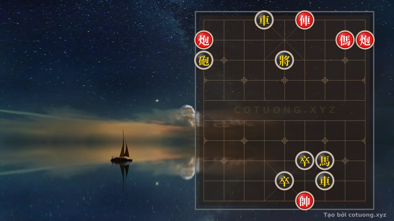 Thế cờ: Xiangqi Battle: Black Chariot Blockade – Defense Tactics Against Red's Crushing Strike — Cờ Tướng Online