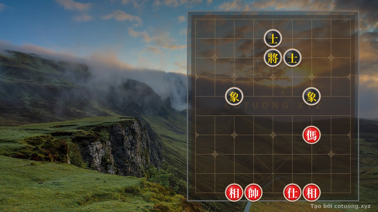 Thế cờ: Red Horse Ngọa Tào: Counterattack Strategy from Advisor 5th Rank 9th File — Cờ Tướng Online