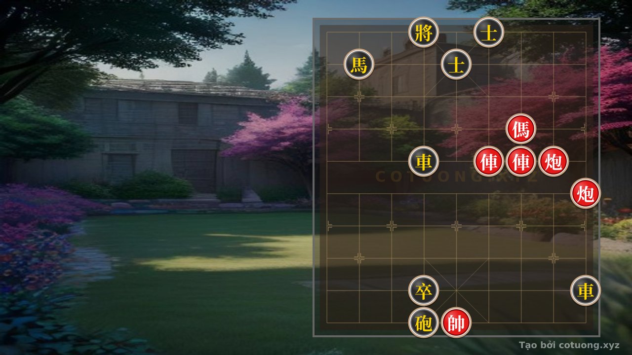 Thế cờ: The Mystery of Xiangqi: Defending Like Cao Cao at Xicheng, Waiting for the Counterattack — Cờ Tướng Online