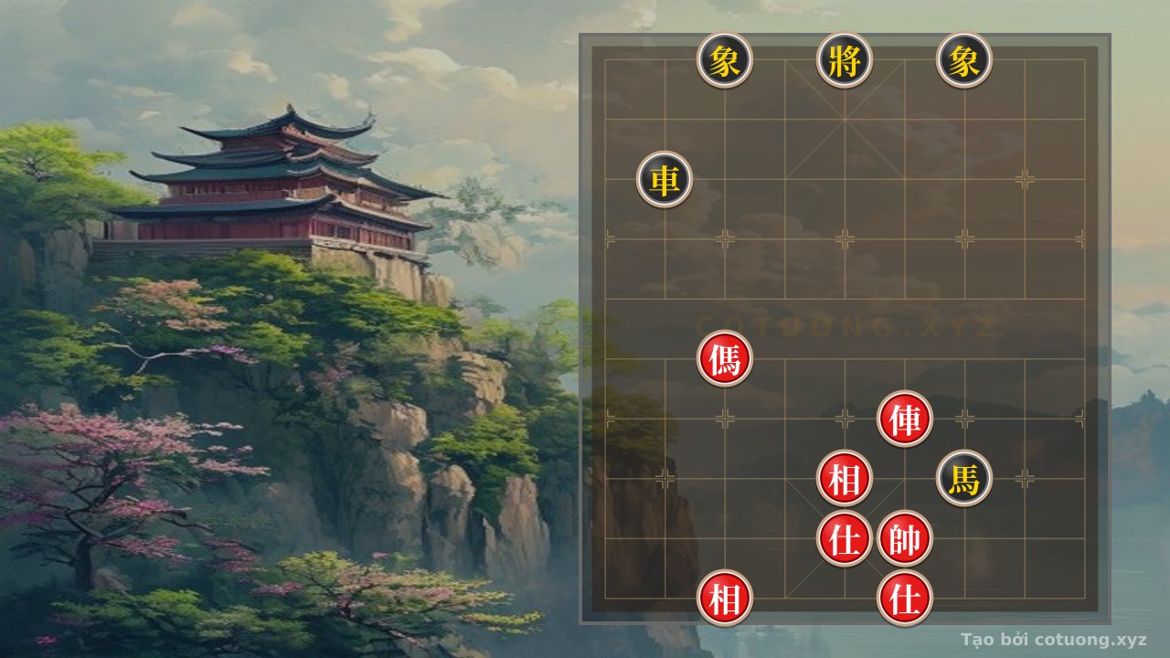 Thế cờ: Xiangqi: Double Horse Legs Formation - Defense Tips for Black — Cờ Tướng Online