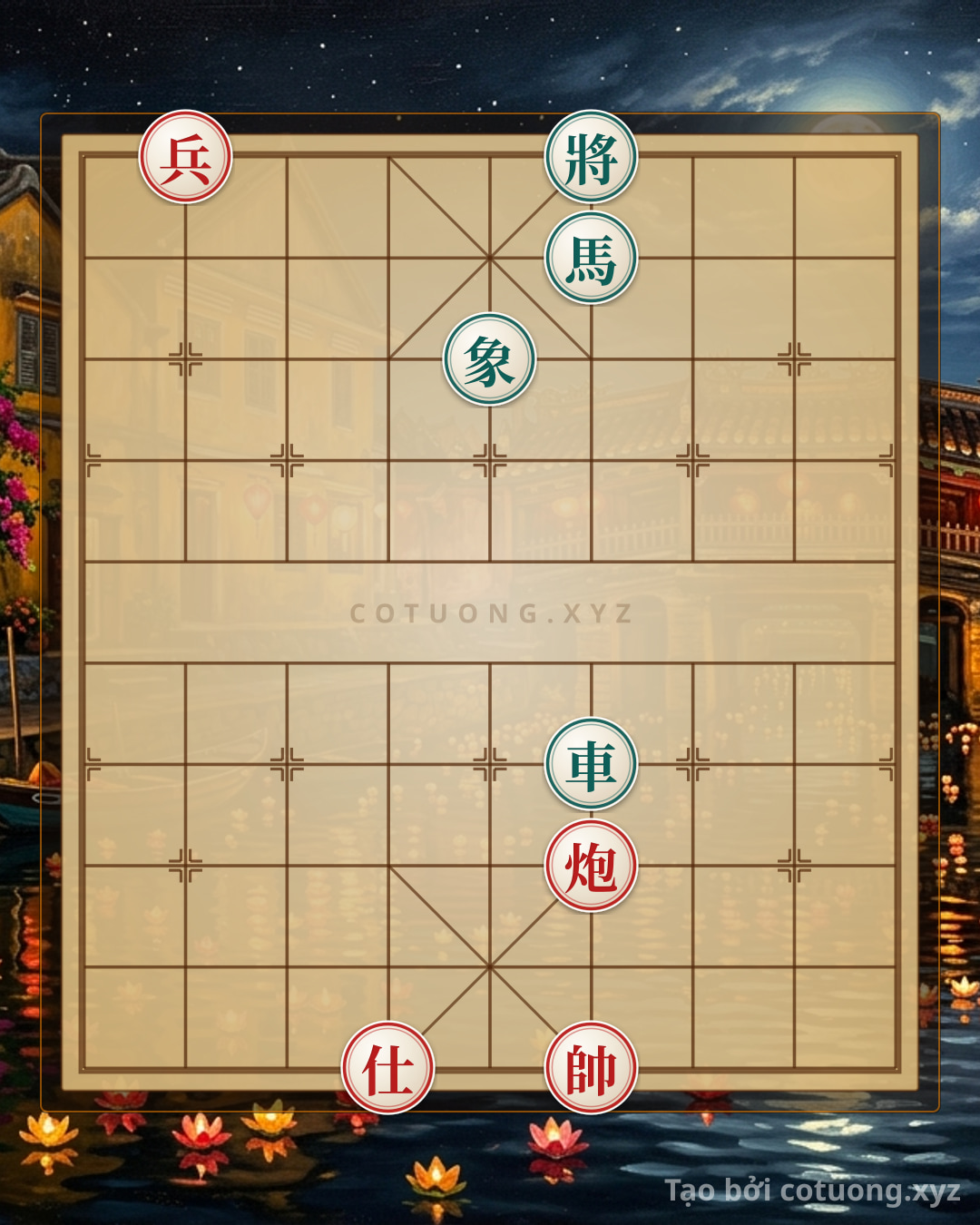 Challenge: Red General: Strategy to Defeat the Black Chariot with the Empty Cannon - Can you solve it?