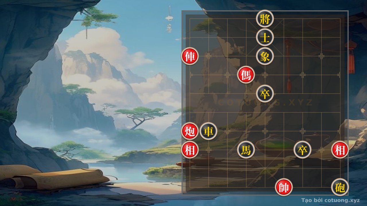 Thế cờ: Red Force: Rook Rush, Cannon Trap - Advanced Xiangqi Tactics — Cờ Tướng Online