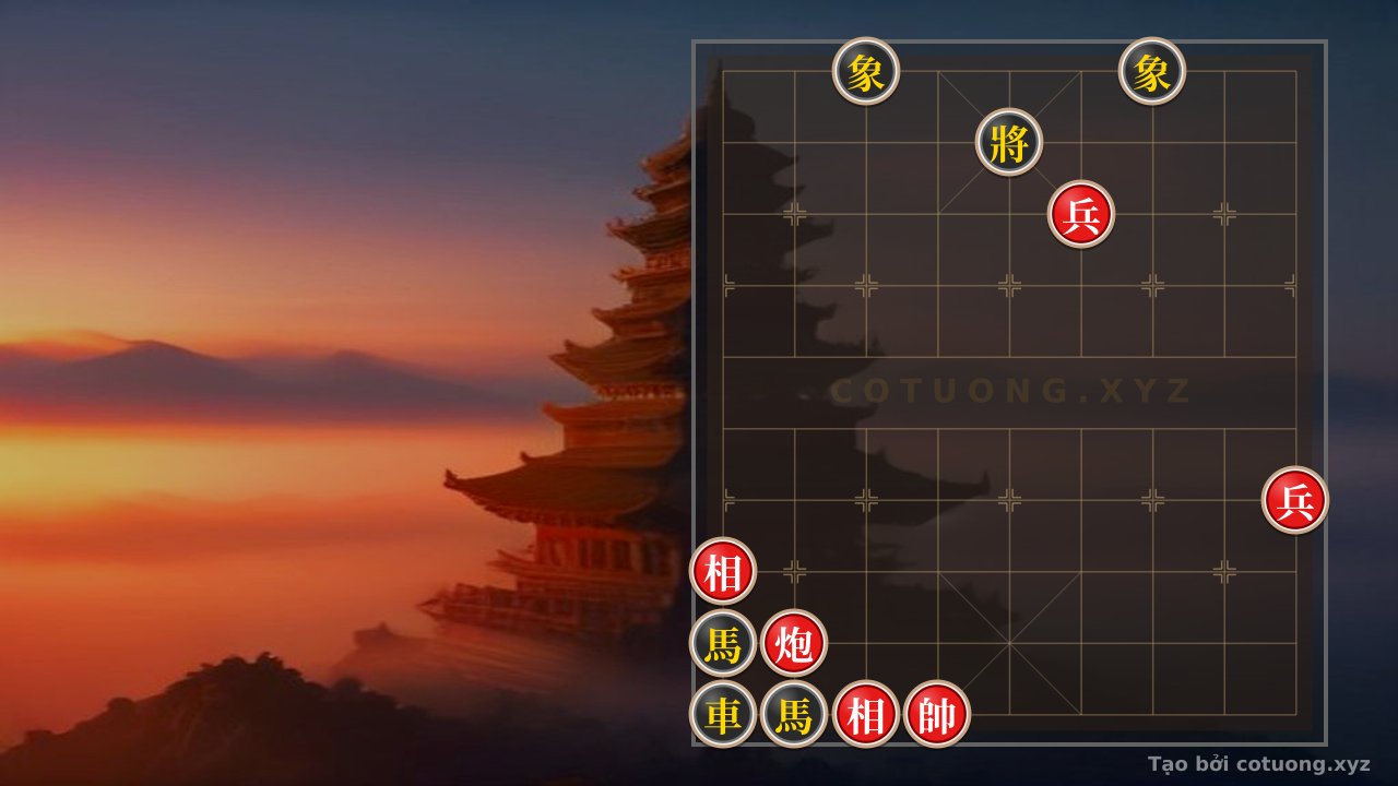 Thế cờ: Thế cờ 'Mã Đen giật tít' - Đánh bại Tướng Đỏ trong 10 nước — Cờ Tướng Online