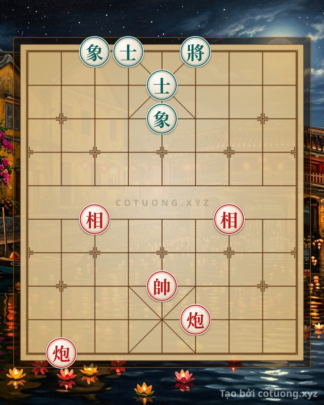Challenge: Red Cannon Empty Roar: Xiangqi Strategy to Win in 3 Moves - Can you solve it?