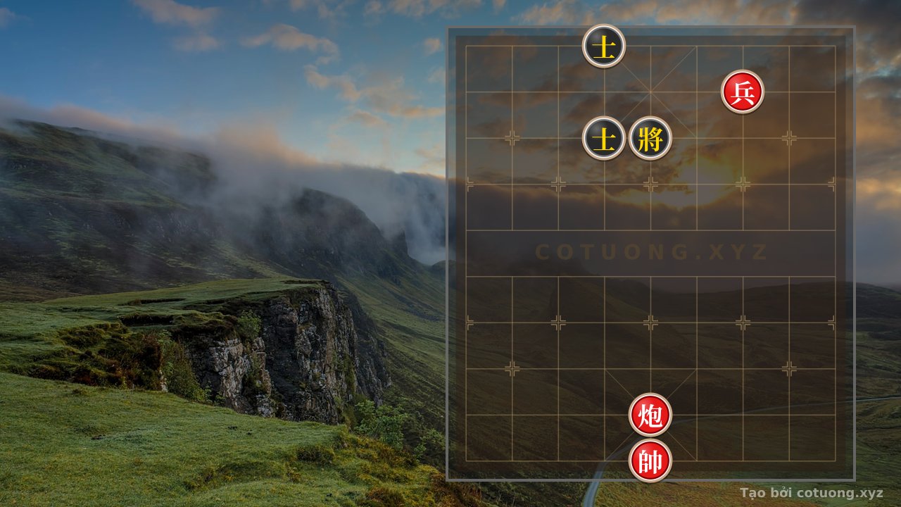 Thế cờ: Red Cannon's Siege: The Art of Strategic Tactics in Xiangqi — Cờ Tướng Online