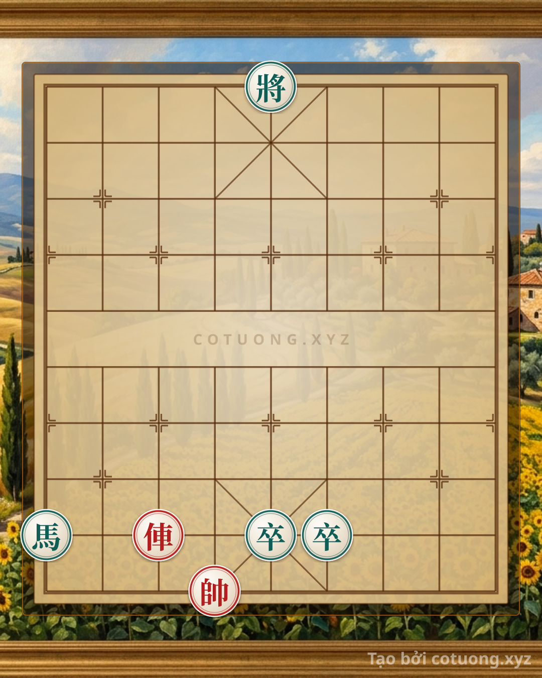 Challenge: Đơn xa đoạt tượng bức cung - Can you solve it?