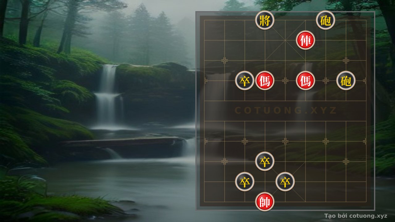 Thế cờ: Thế Cờ 'Song Mã Đánh Chốt' - Bí Kíp Chiến Thuật Cờ Tướng Siêu Khó — Cờ Tướng Online