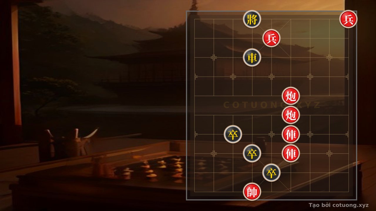 Thế cờ: Decoding the Position: Rook Thrust and Cannon Silence in a Level 1/10 Match — Cờ Tướng Online
