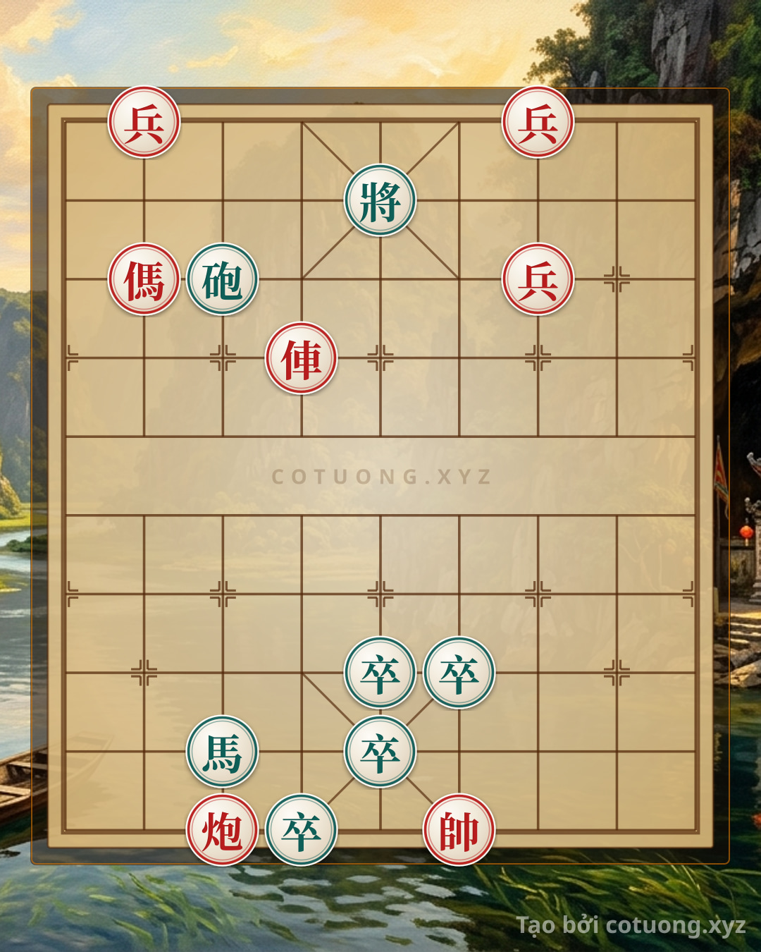 Challenge: Master's Defense: How Black Turns the Red's Tricky Attack into a Counterattack - Can you solve it?